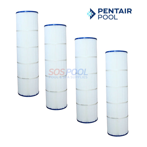 Pentair Clean & Clear Plus 420 Cartridge 4 Pack from SOS Pool, high-performance filtration for clear water.
