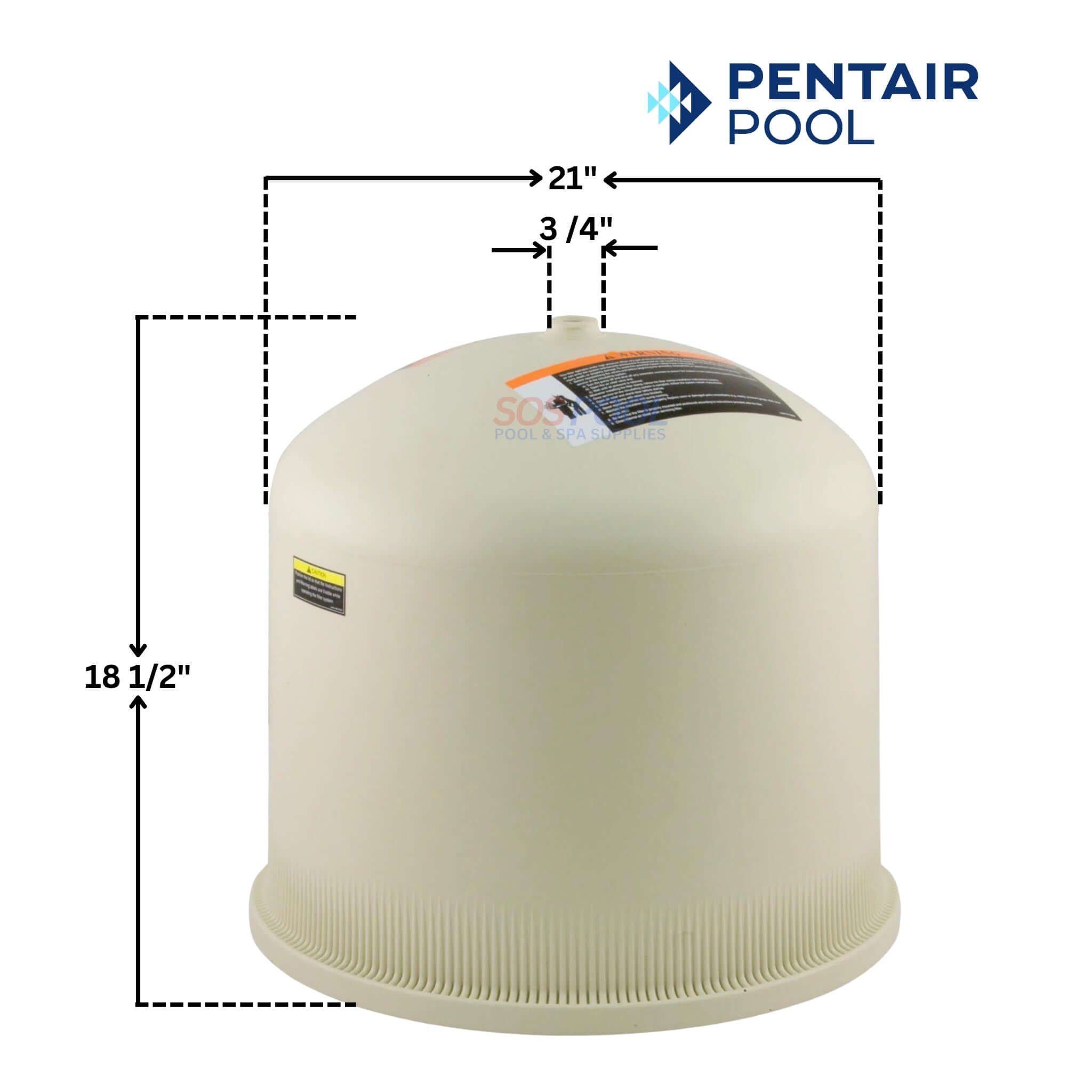 Pentair Clean & Clear Plus Lid Assembly - Thumbnail 4