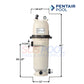 Pentair Clean & Clear RP Cartridge Filter 150 sq ft by SOS Pool with dimensions 16.5" x 23.5" x 41".