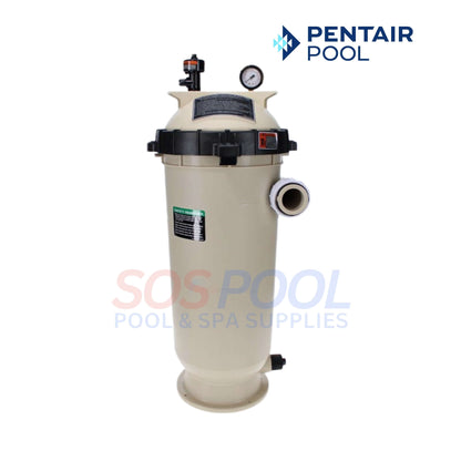 Pentair Clean & Clear RP Cartridge Filter 100 sq ft by SOS Pool, efficient pool filtration system for crystal clear swimming water.