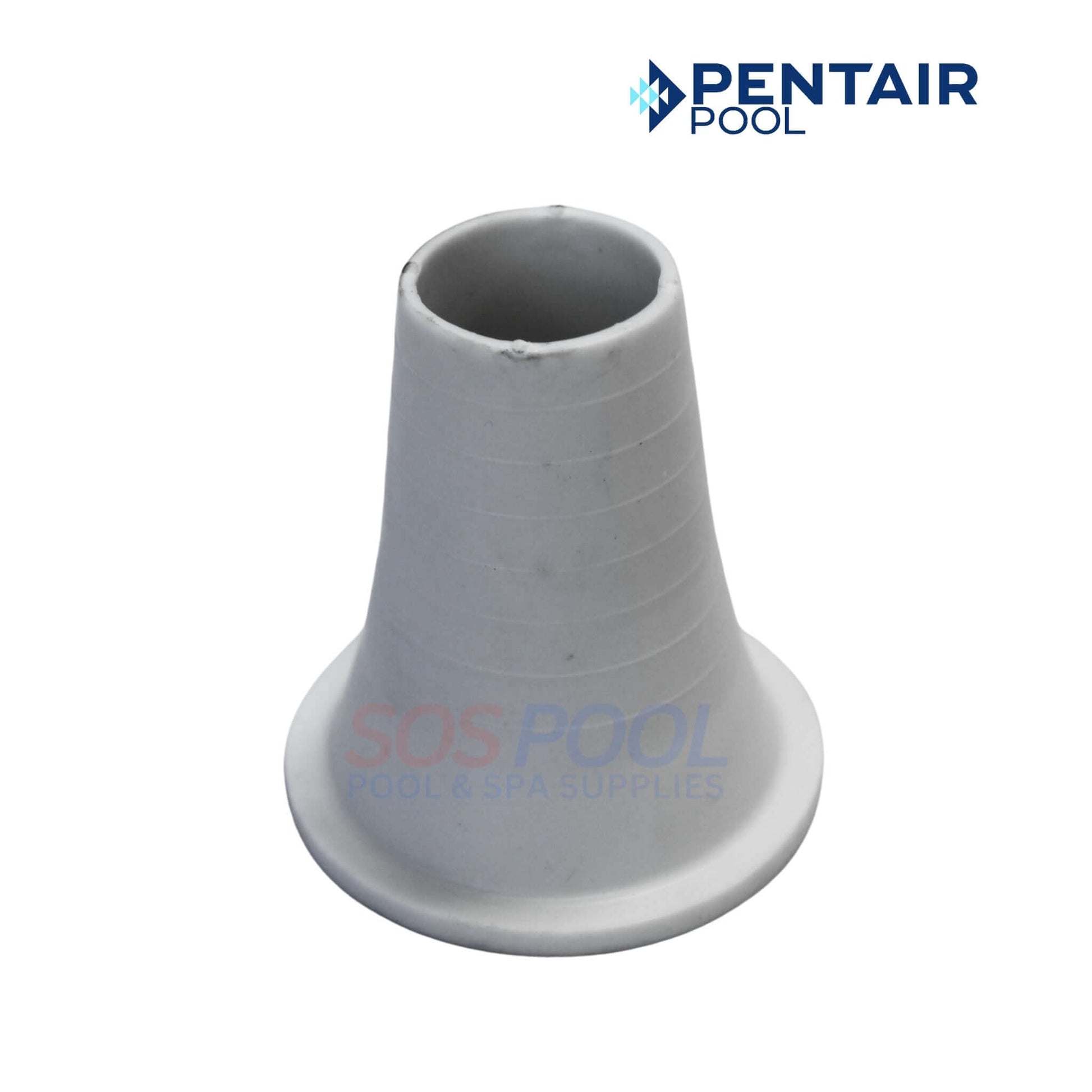 Pentair Cleaner Reducer Cone | GW9015 in gray, designed for suction-side cleaner models, pool-grade material for proper flow.