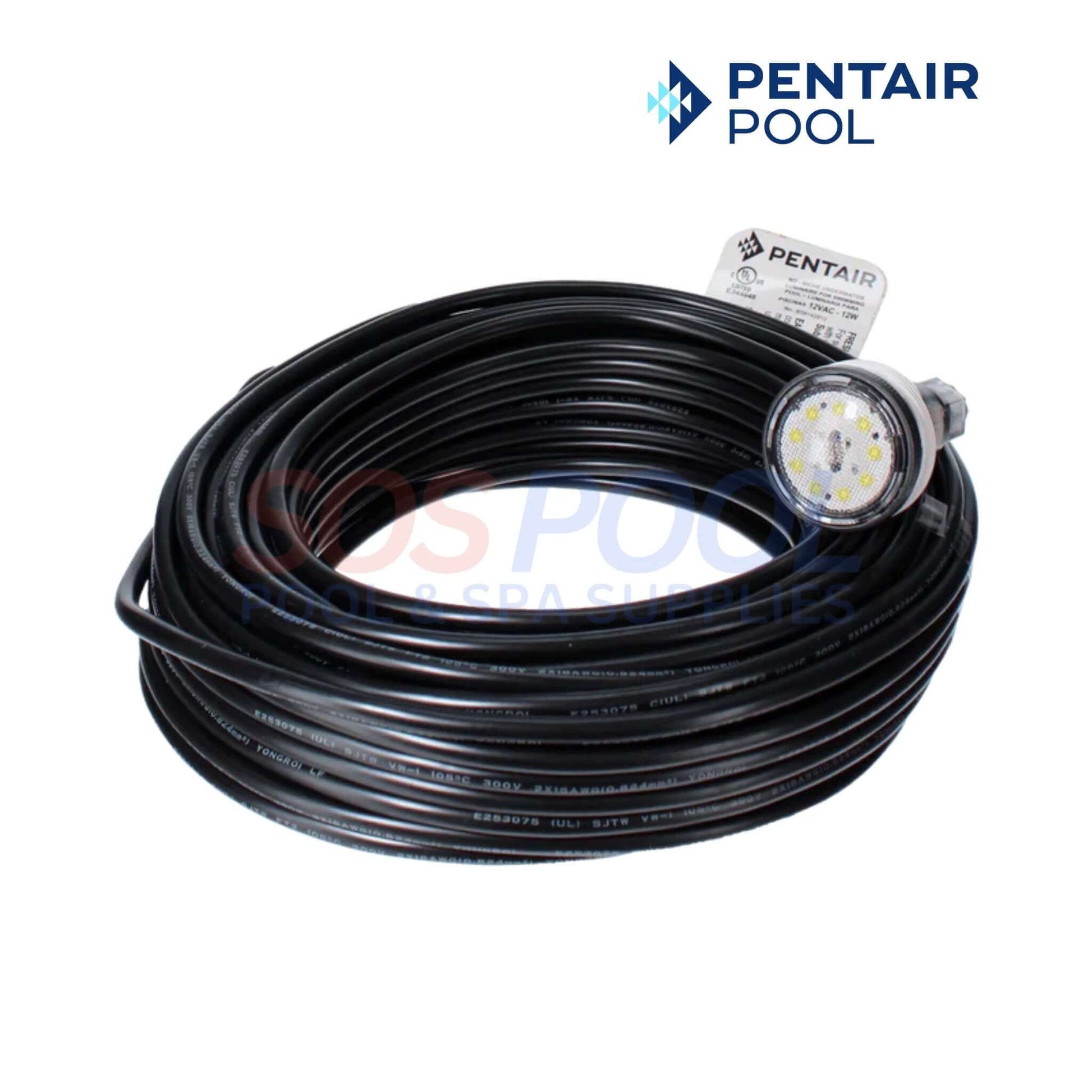 Pentair MicroBrite Color LED Spa Light with 100' cord, ideal for creating stunning pool lighting effects | SOS Pool.