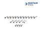 Pentair Pool screws assortment for pool equipment repair and maintenance, ensuring durable and reliable fastening.