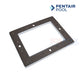 Pentair Bermuda Vinyl Skimmer frame for 1.5" plumbing, durable ABS construction, from SOS Pool Supplies.