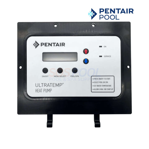 Pentair Control Board Bezel with Label for UltraTemp Heat Pumps 473777, SOS Pool, easy control and operation