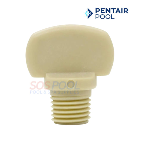 Pentair drain plug for WhisperFlo and Intelliflo pumps in almond color, available at SOS Pool for efficient maintenance.