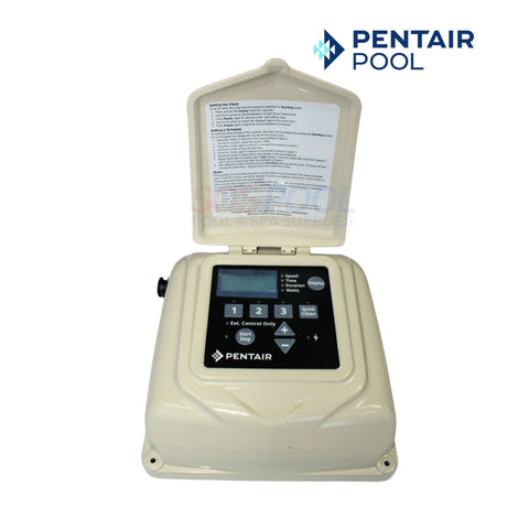 Pentair Drive Cover with Control Panel for SuperFlo VST Pumps 356278, used by SOS Pool for efficient pump control.
