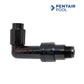 Pentair Elbow Check Valve R172061 for 300 and 302 Chemical Feeders, essential for SOS Pool systems.
