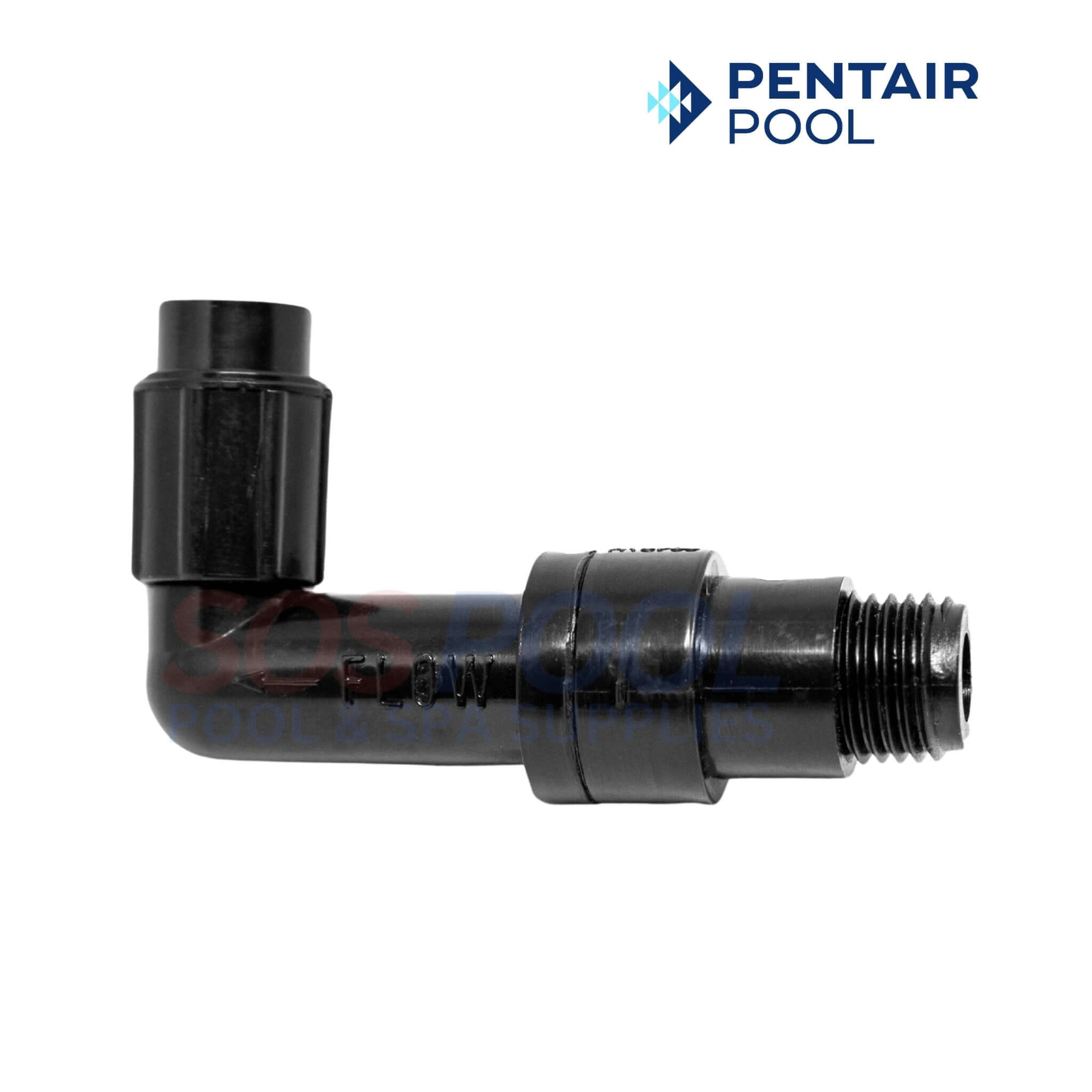 Pentair Elbow Check Valve R172061 for 300 and 302 Chemical Feeders, essential for SOS Pool systems.