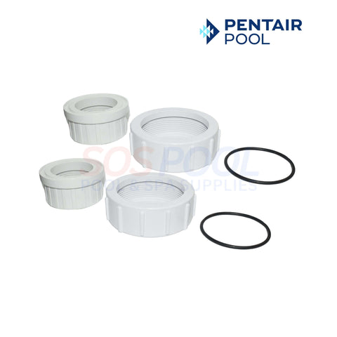 Pentair FPT Half Union Adapter Kit PKG189, 2-inch, 2 pack from SOS Pool for pool and spa connection support.
