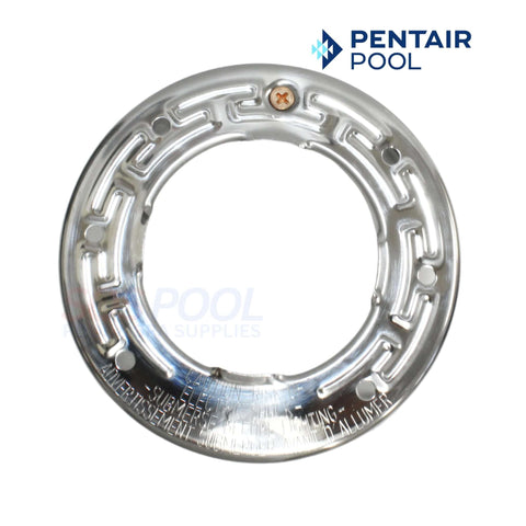 Pentair Face Ring 79111600Z for SpaBrite & AquaLite Spa Lights, stainless steel replacement from SOS Pool.