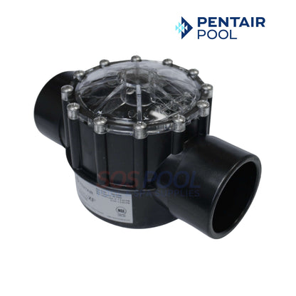Pentair FullFloXF Diverter Check Valve 263060 for Pool and Spa Systems, 2 Way, 2.5"-3" PVC, Available at SOS Pool.