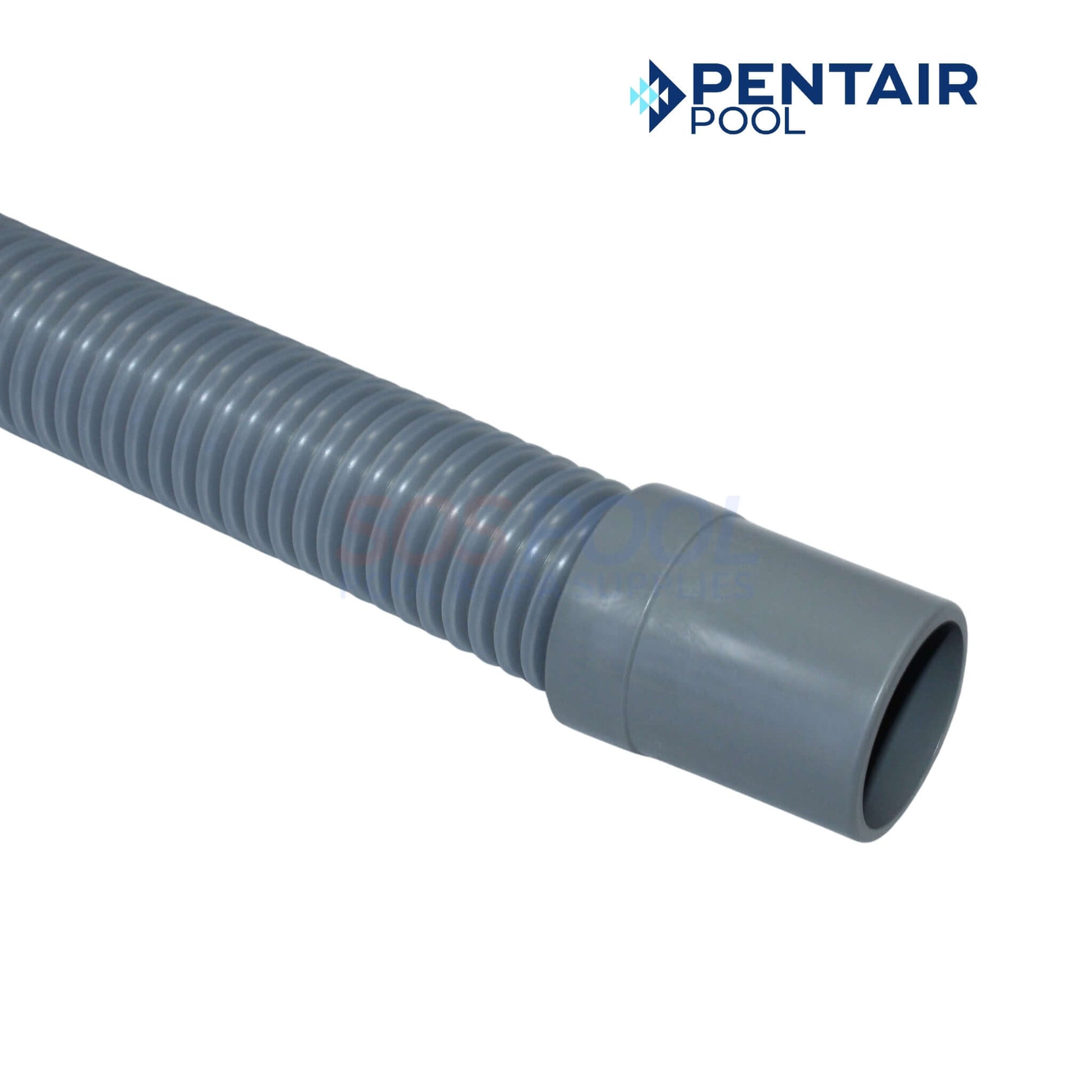 Pentair Great White & Dorado Sectional & Leader Hose | 41200-0130 gray flexible pool cleaner hose, ideal for SOS pool supplies.