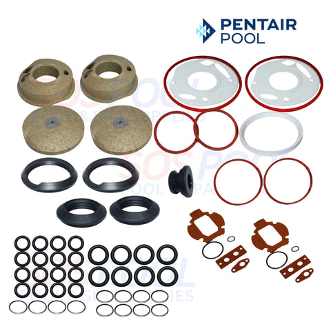 Pentair Heat Exchanger and Chimney Gaskets Kit for ETI 400 Heaters | SOS Pool | Part 475615