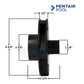 Pentair Impeller Assembly 355086 dimensions for SuperMax & SuperFlo Pumps, 2 HP, SOS Pool supplies.