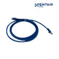 Pentair Pool blue Ethernet cable for connecting swimming pool automation systems like IntelliCenter, SKU 523557, ideal for SOS Pool supplies.