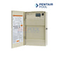 Pentair IntelliCenter i8PS Control System With ICL Plus40 | 523961, opened control panel showcasing layout and digital interface for pool automation.