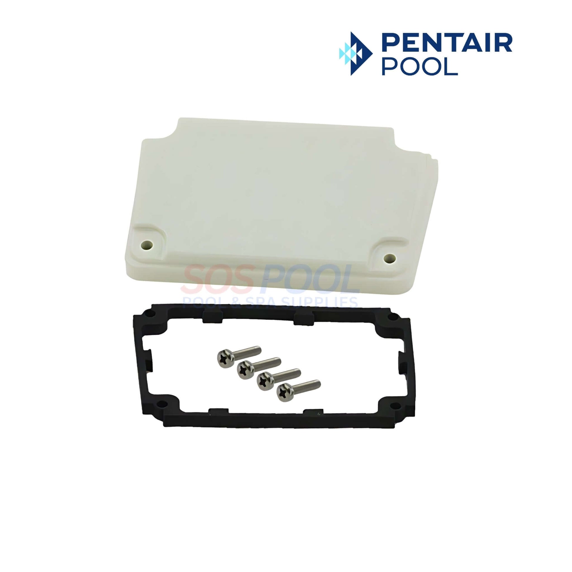 Pentair IntelliFlo/Pro XF VSF Drive & Keypad Kit | 357521Z white cover and screws for pool pump repair from SOS Pool.