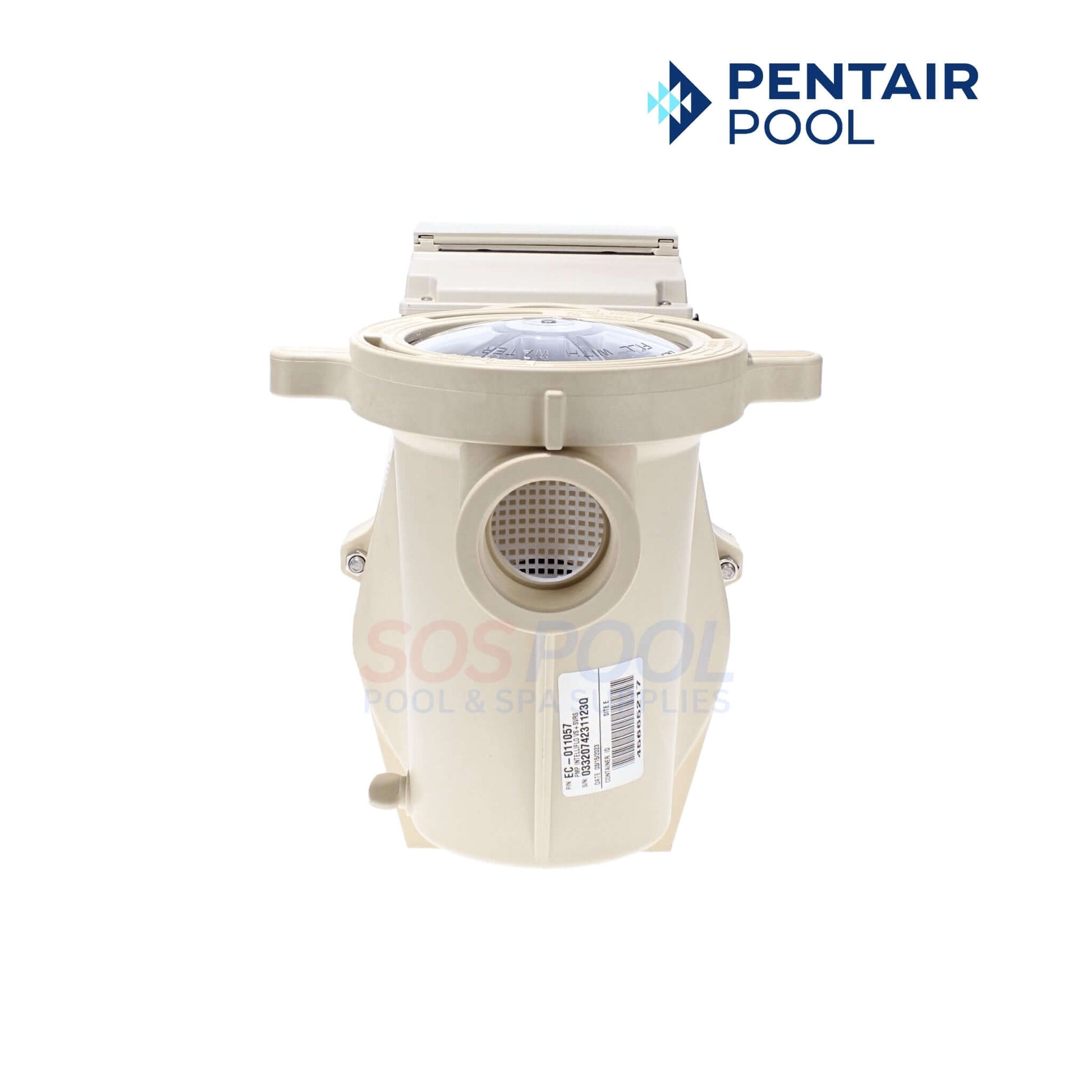 Pentair IntelliFlo VS+SVRS 3 HP variable speed pool pump with Safety Vacuum Release System, 230V - SOS Pool.