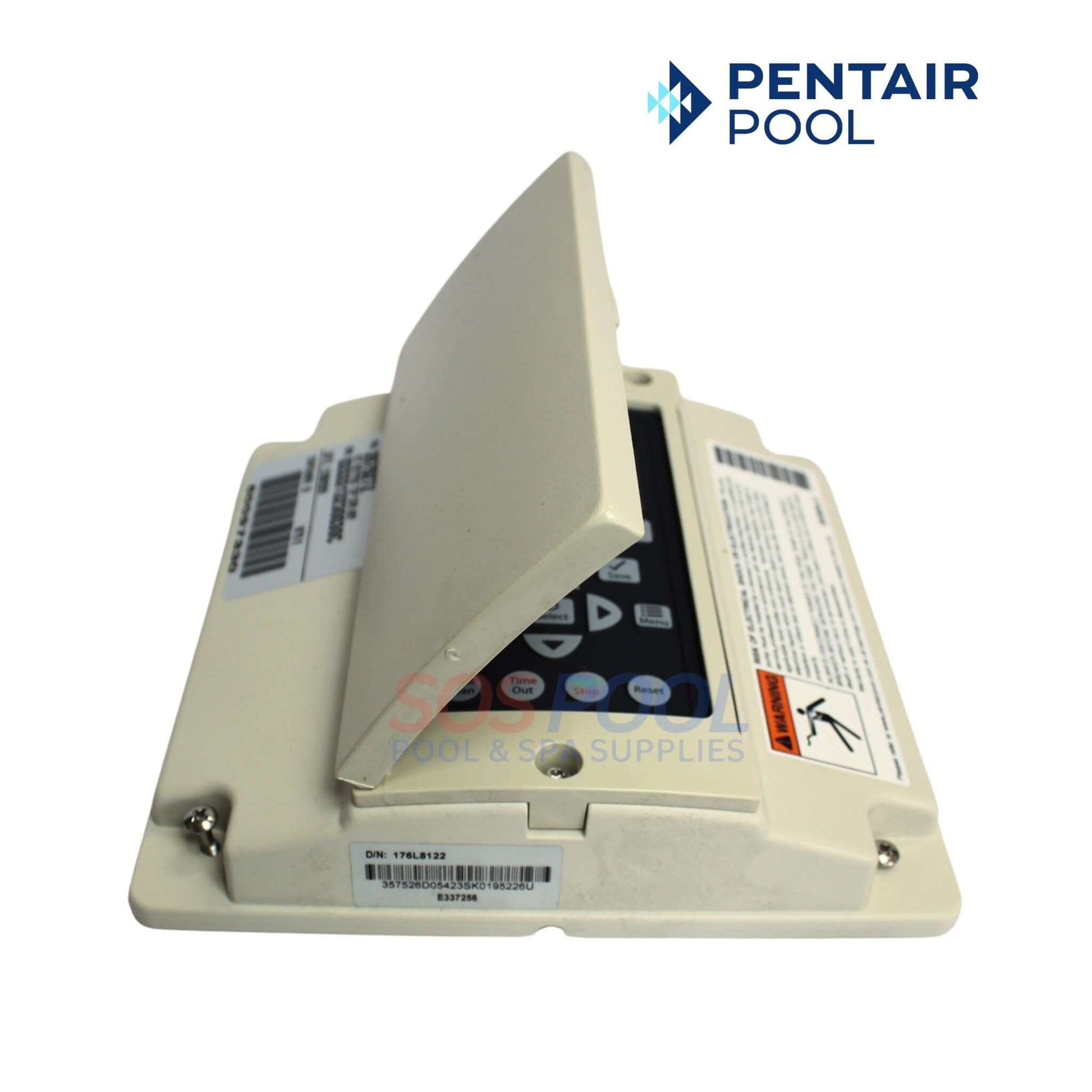 Pentair Keypad Assembly for Intelliflo Pumps 357527Z, ideal for SOS Pool. Durable, easy installation, enhances pump control.