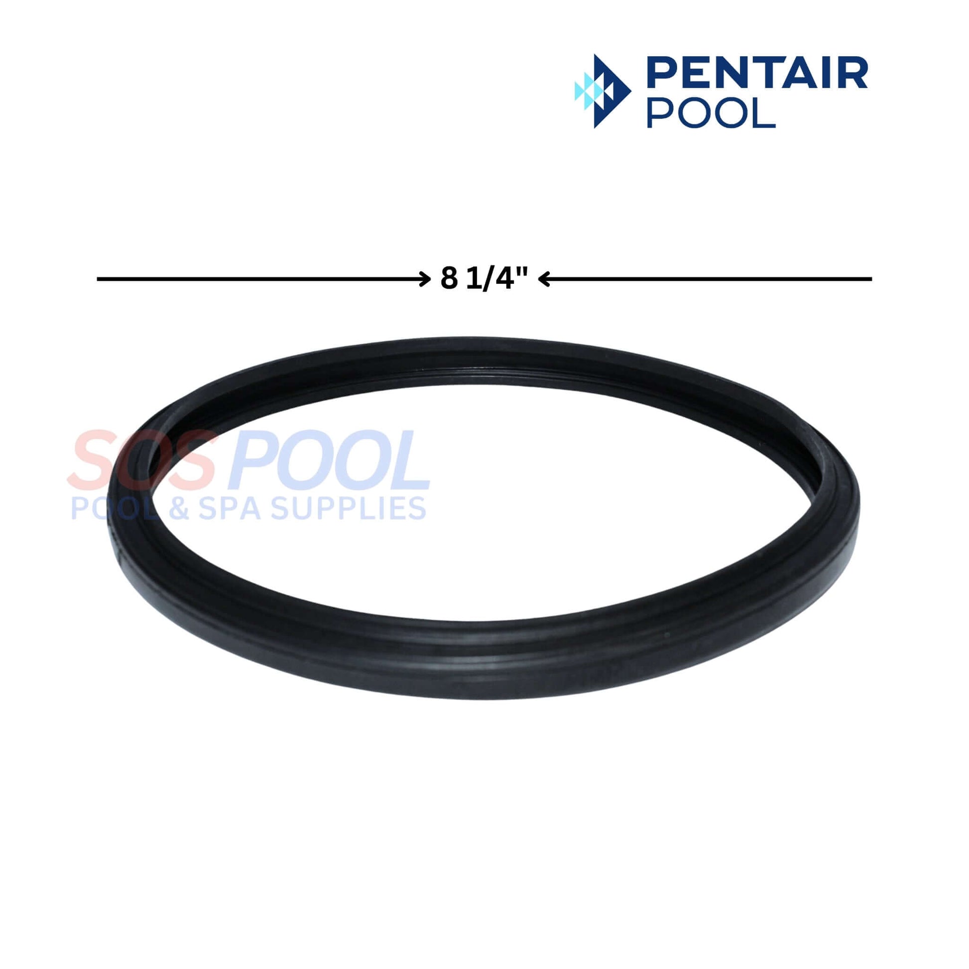 Pentair Lens Gasket for Sta-Rite Lights 05501-0005 by SOS Pool, 8 1/4" diameter for watertight seal.