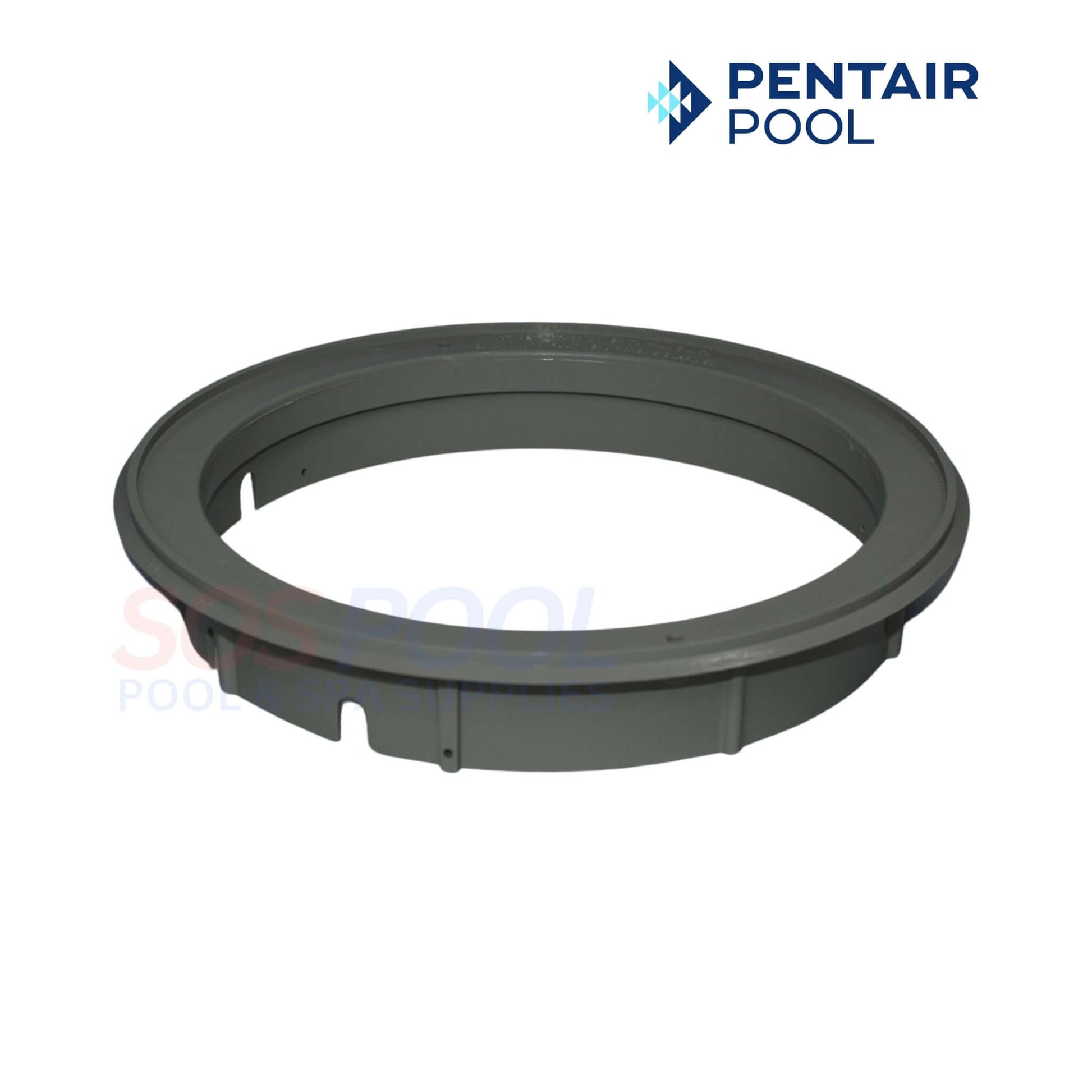 Pentair Lid and Collar for U-3 Skimmers, Gray, 10.5 inches, 08650-0169C, SOS Pool, ensures skimmer performance.