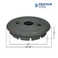 Pentair Lid and Collar for U-3 Skimmers 08650-0169C - Gray Assembly by SOS Pool, 10.5" x 2" for optimal pool performance.
