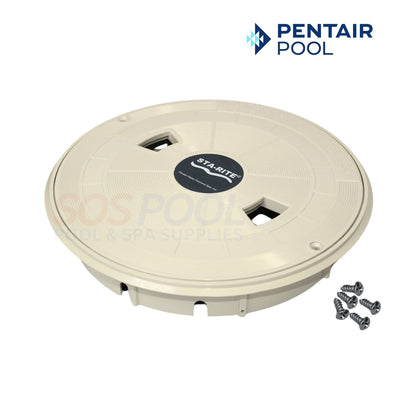 Pentair Lid and Collar for U-3 Skimmers | OEM 08650-0159 | Tan | SOS Pool | 10.5" Diameter | Reliable Performance