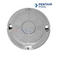 Pentair Lock Down Lid for Admiral Skimmers - Gray - Model 85007413 for SOS Pool, durable and secure for filtration system.