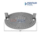 Pentair Lock Down Lid for Admiral Skimmers, Gray, 9 inches, OEM part #85007413, SOS Pool.