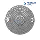 Pentair Lock Down Lid for Admiral Skimmers, Gray, OEM 85007413, compatible with SOS Pool filtration systems.