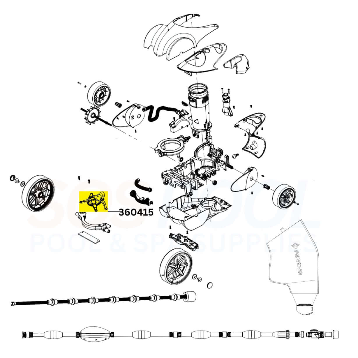 Pentair Racer LS Weight Kit