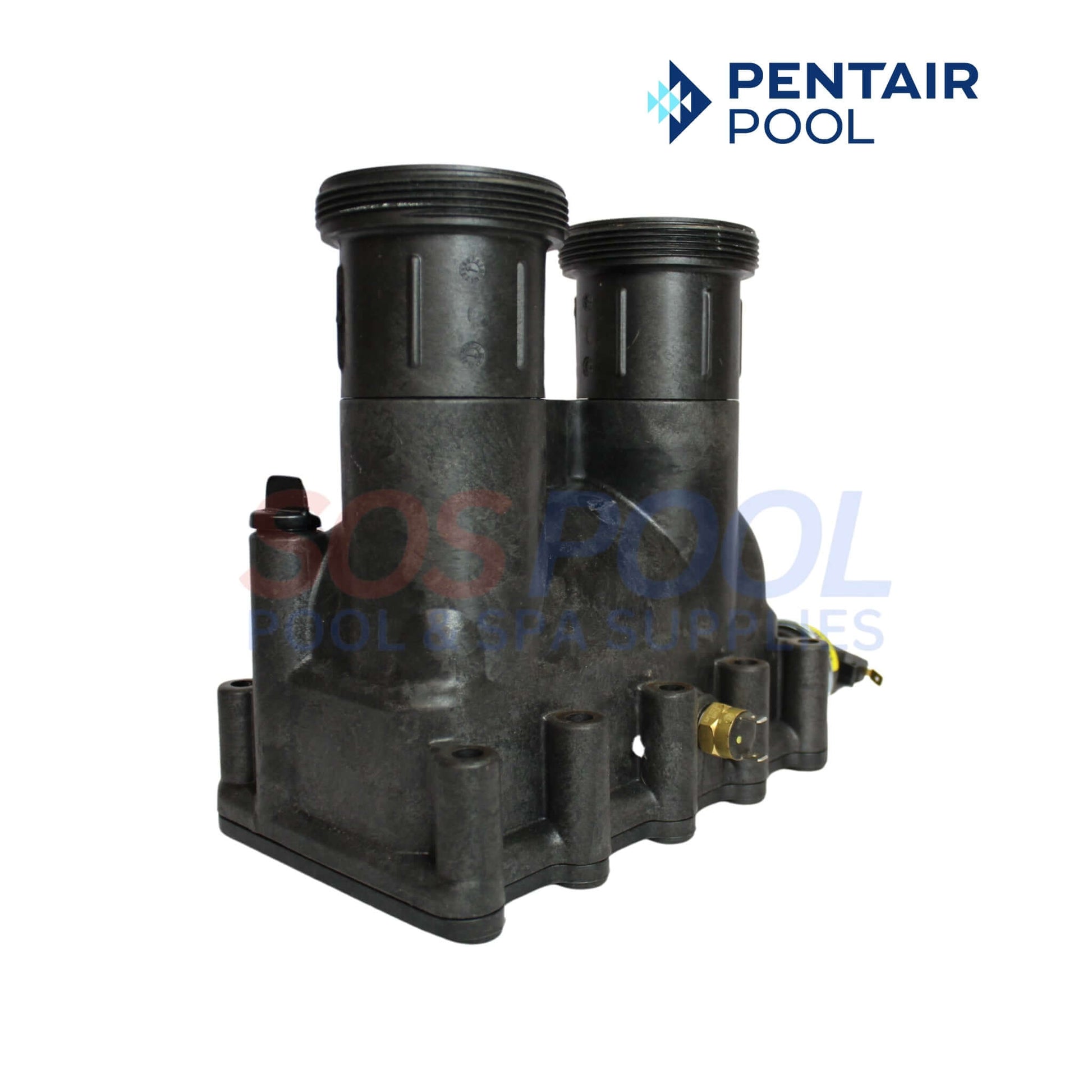 Pentair manifold kit for MasterTemp and Max-E-Therm heaters, essential for water connections and features | SOS Pool