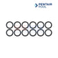 Pentair Manifold O-Ring Kit 77707-0120. High-quality O-rings for MasterTemp and Max-E-Therm heaters. SOS Pool.