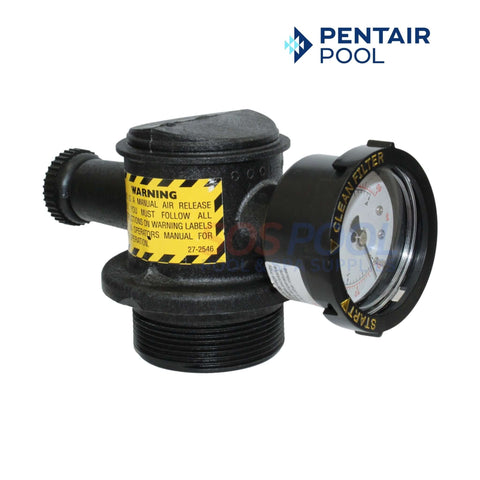 Pentair Manual Air Relief 273550 for FNS, Nautilus Plus, SM, SMBW 4000 Series Filters - SOS Pool