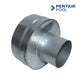 Pentair Metal Flue Collar 4" x 8" OEM part 77707-0077 for MasterTemp and Max-E-Therm heaters by SOS Pool.