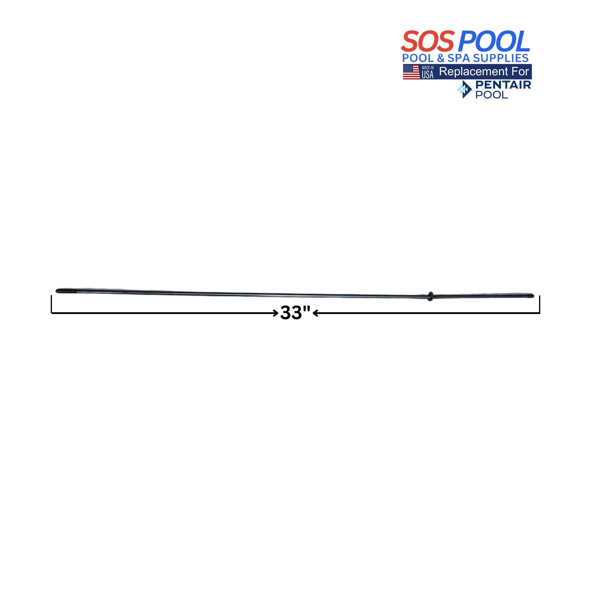 SOS Pool Replacement 33-inch Pentair Filter Rod Assembly for Pool Filtration Systems.