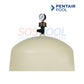 Pentair Pool Quad DE Cartridge Filter with pressure gauge for exceptional water clarity | SOS Pool