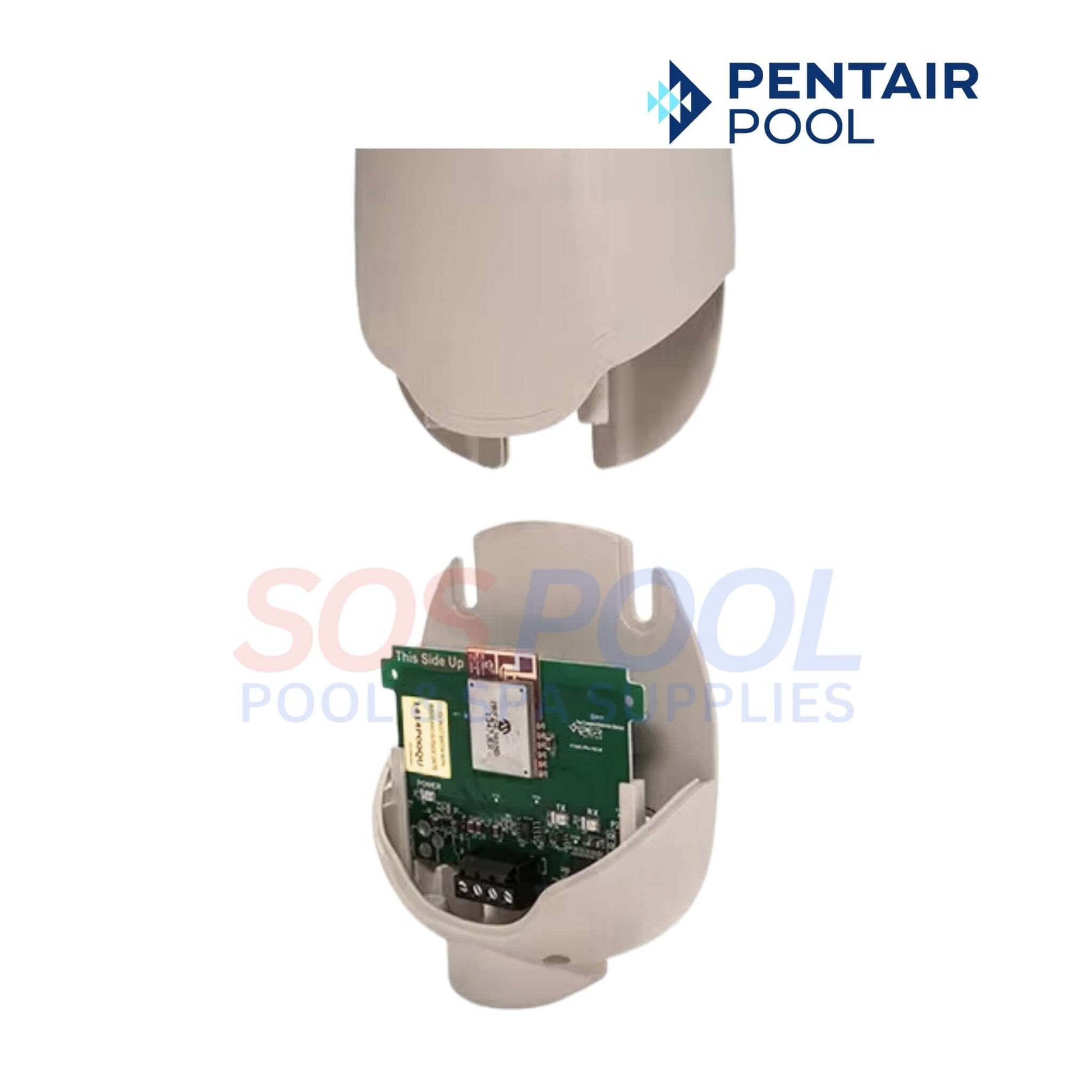 Pentair ScreenLogic2 Interface EC-522104 view showing internal board for IntelliTouch & EasyTouch systems. SOS Pool.