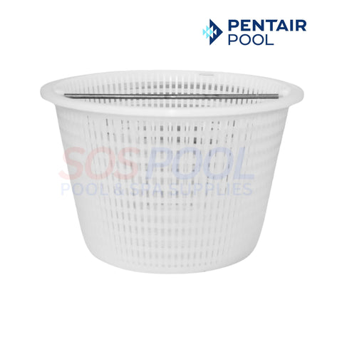 Pentair Skimmer Basket R38008 for Bermuda U-3 & B-9, compatible with SOS Pool systems, effective debris collection.