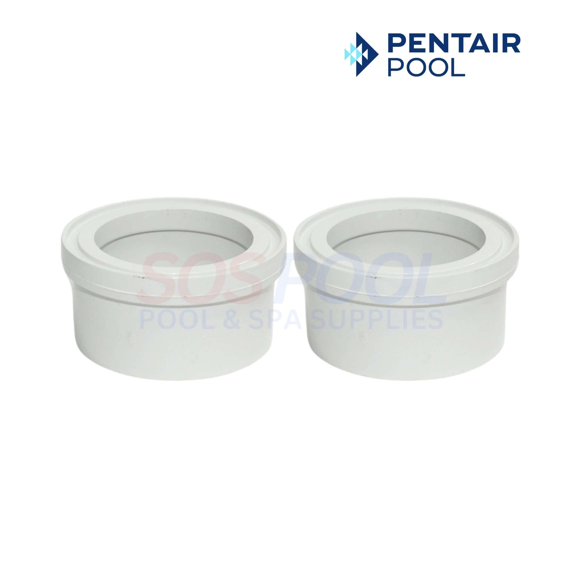 Pentair Slip Half Union Set 2 Inch for Max-E-Therm Heaters | 2 Pack | SOS Pool Supplies | Quality Replacement Parts