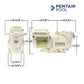 Pentair SuperFlo 1.5 HP Variable Speed Pool Pump with dimensions and energy-efficient design for SOS Pool.