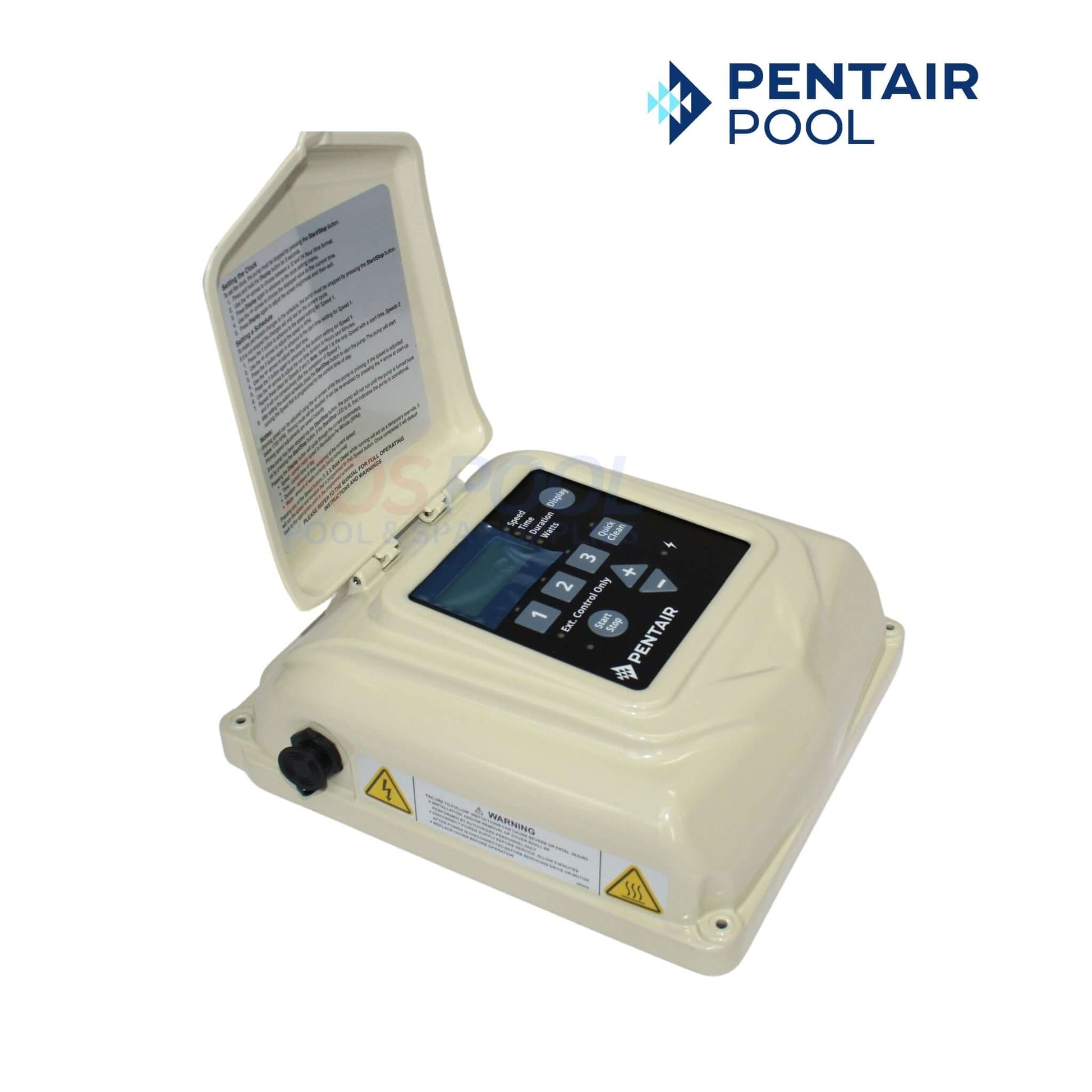 Pentair SuperFlo & WhisperFlo VS/VST motor drive assembly for efficient pool pump operation, SOS Pool.