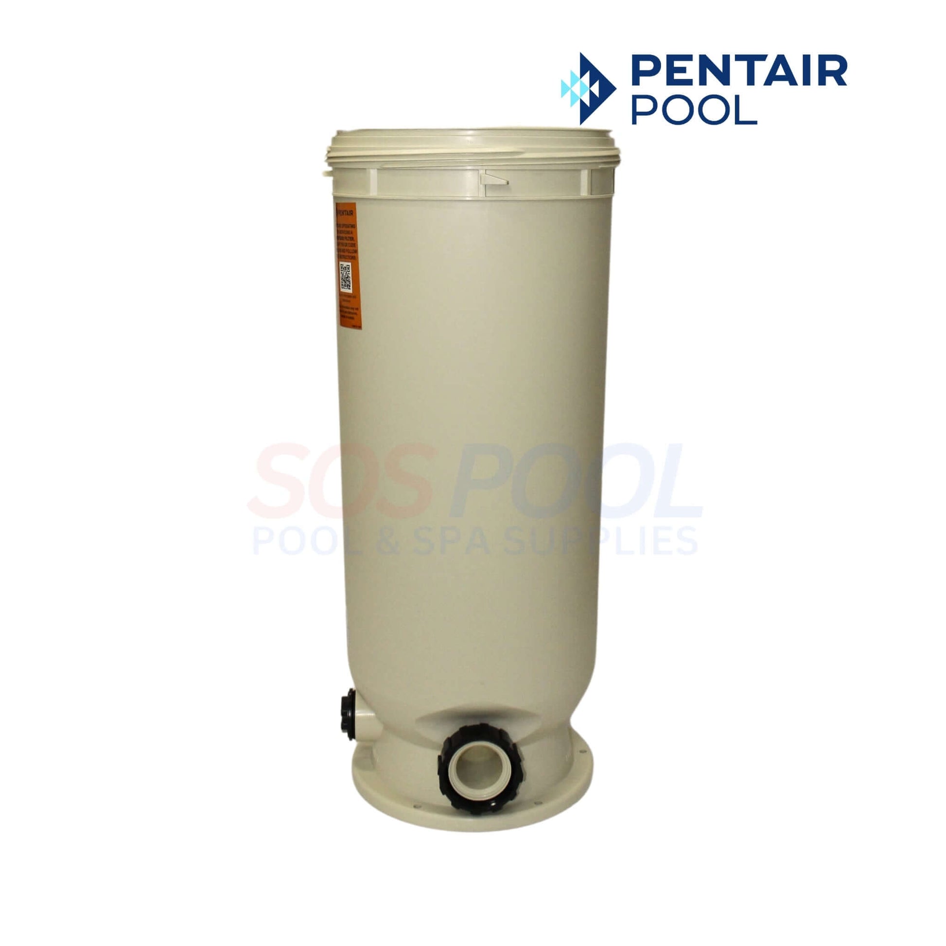 Pentair Tank Bottom Replacement for Clean and Clear 150 and 200 Filters - SOS Pool Supplies, Almond Color