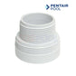 Pentair Threaded Compression Adapter K12079 for cleaners, compatible with Rebel, Kreepy Krauly, SOS Pool.