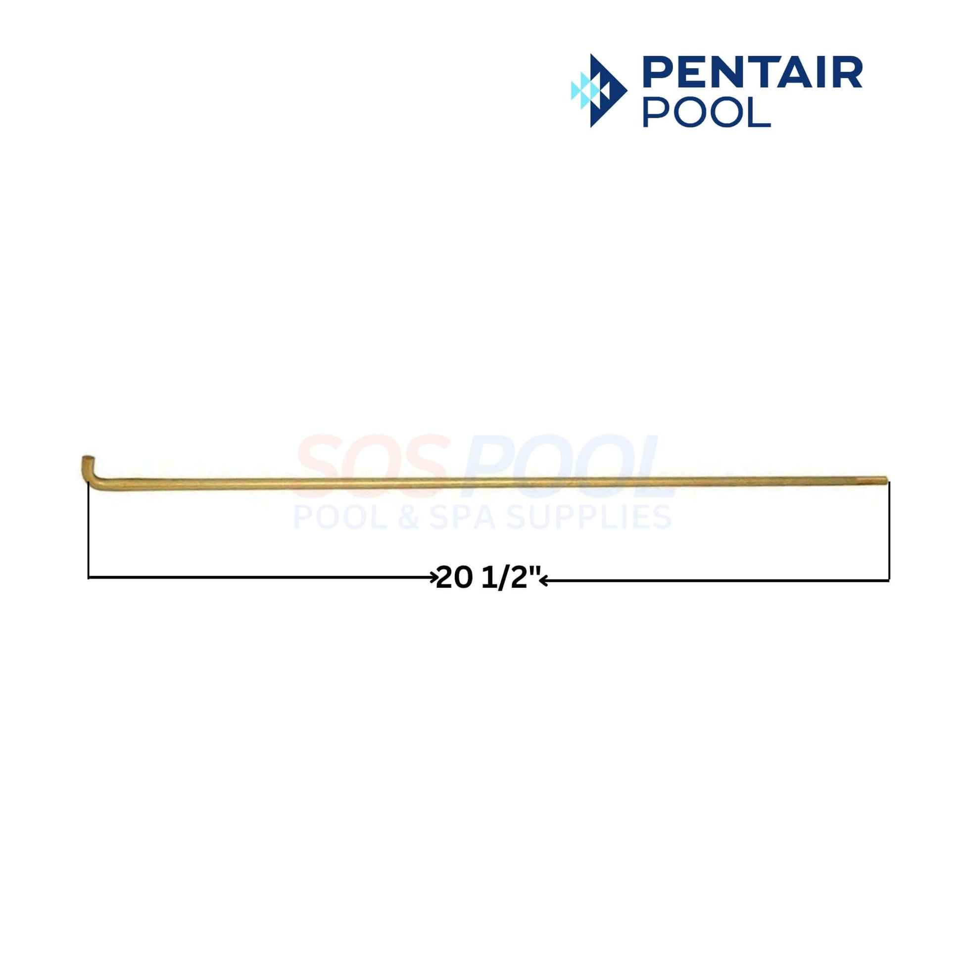 Pentair tie rod 23900-0039, 20 1/2" brass rod for DEP & System 3 SD filters at SOS Pool.