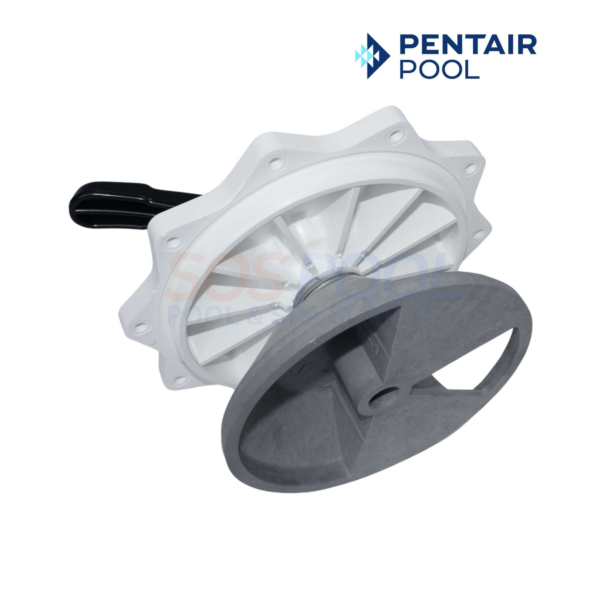 Pentair top valve assembly for HiFlow multiport valves, 2 inch, part number 270067, from SOS Pool.