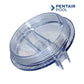Pentair Trap Cover Lid C3-185P for Sta-Rite pumps, durable plastic, 7.125"x7.125", SOS Pool