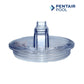 Pentair Trap Cover Lid C3-185 for Sta-Rite Pumps, durable plastic, 7.125 inches, SOS Pool.