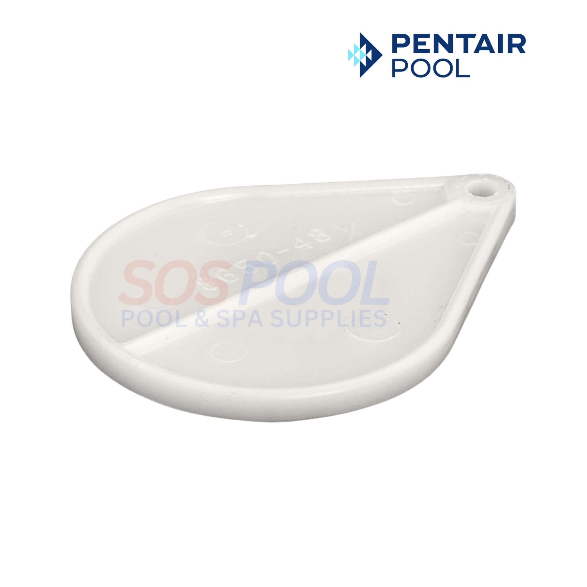 Pentair Trimmer Plate for Sta-Rite U-3 skimmers, part number 08650-0048, available at SOS Pool.